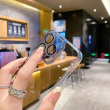 Slim Clear Camera Protect Blue Ochranný Kryt pre iPhone 11