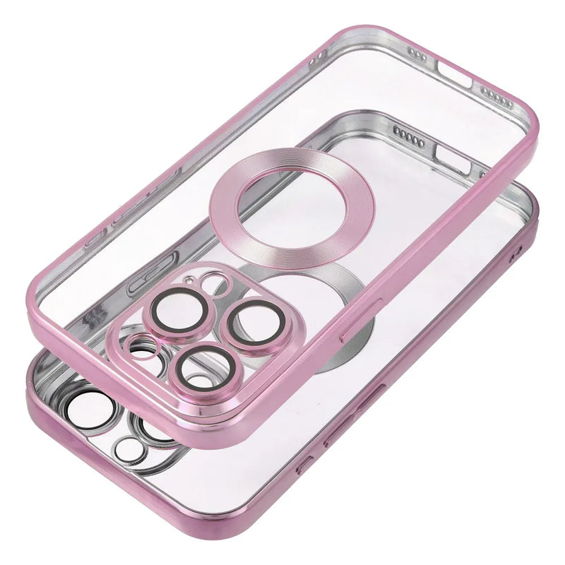 Shockproof Case Pink Ochranný Kryt s ochranou fotoaparátu pre iPhone 15