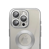 Shockproof Case Silver Ochranný Kryt s ochranou fotoaparátu pre iPhone 15