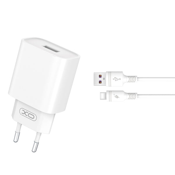 2v1 FAST CHARGER Sieťová nabíjačka 18W + USB-C  nabíjacií kábel 1m