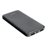 Veger Black Powerbank 10000mAh  1x USB-C 1x MicroUSB 2x USB