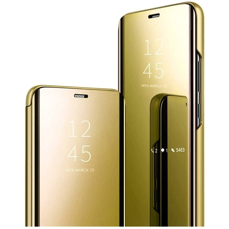 Smart Clear View Gold Ochranný Kryt pre Samsung Galaxy A33 5G