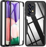 360° Full Body Case Black Ochranný Kryt pre Samsung Galaxy A53