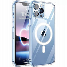 Načítať obrázok do zobrazovača galérie, Clear MagSafe Magnetic Case Ochranný Kryt pre iPhone 15 Pro
