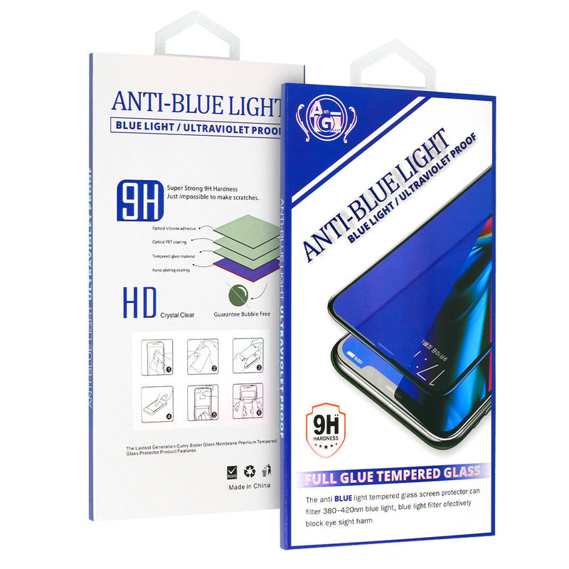 3D Anti-Blue Ochranné sklo s ochranou proti modrému svetlu pre iPhone 15 / iPhone 15 Pro