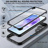 360° Full Body Case Black Ochranný Kryt pre Samsung Galaxy S23