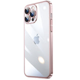 Luxury Plate Case Pink Ochranný Kryt pre iPhone 13