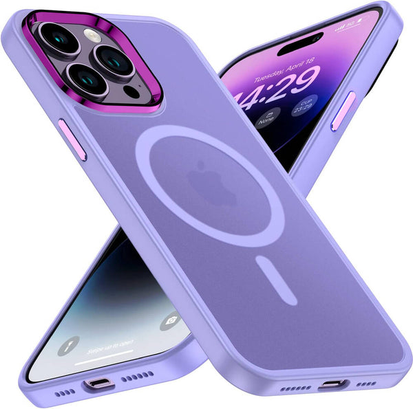 Matte MagSafe Case Purple Ochranný Kryt pre iPhone 15 Pro
