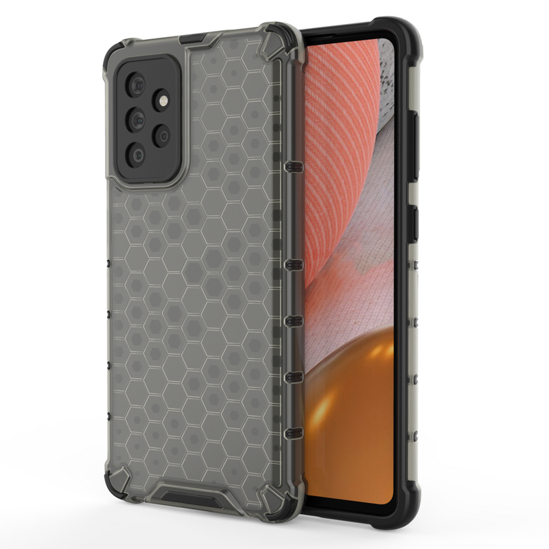 Armor Honey Comb Black Ochranný Kryt pre Samsung Galaxy A51