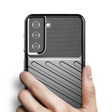 Thunder Case Black Ochranný Kryt pre Samsung Galaxy S23 Plus