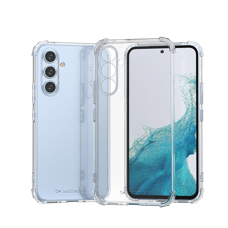 Strong Anti-Shock Transparent Ochranný Kryt pre Samsung Galaxy A34 5G