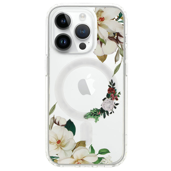 MagSafe Flower Case 4 Ochranný Kryt pre iPhone 15 Pro