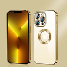 Načítať obrázok do zobrazovača galérie, Shockproof Case Gold Ochranný Kryt s ochranou fotoaparátu pre iPhone 14 Pro
