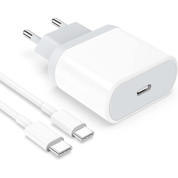 Nabíjačka Fast-Charger 20W PD USB-C sieťový adaptér + USB-C kábel