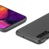 Dux Ducis Skin Lite Black Kožený Ochranný Kryt pre Samsung Galaxy A50