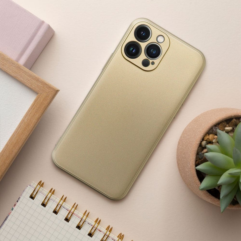 Metallic Gold Ochranný Kryt pre iPhone 13