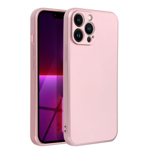 Metallic Pink Ochranný Kryt pre iPhone 13 Pro Max