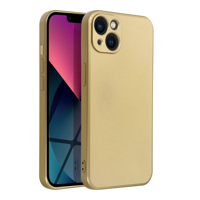 Metallic Gold Ochranný Kryt pre iPhone 13