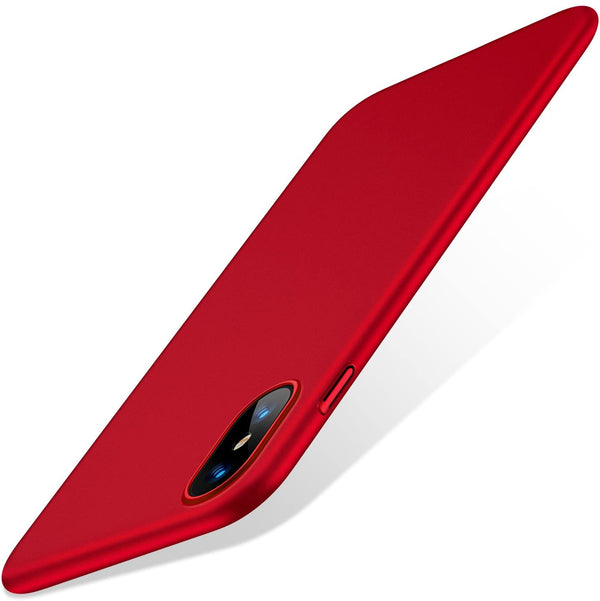 Slim Case Matte PC Red Ochranný Kryt pre iPhone X/XS