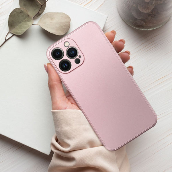 Metallic Pink Ochranný Kryt pre iPhone 14 Pro