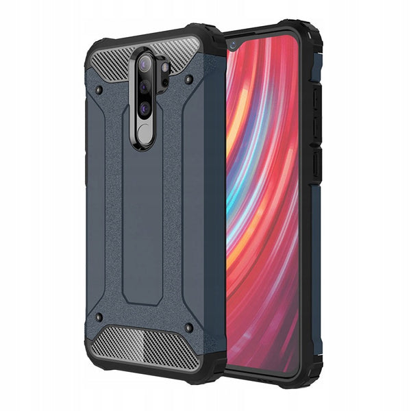 Hybrid Armor Blue Ochranný Kryt pre Xiaomi Redmi Note 8 Pro