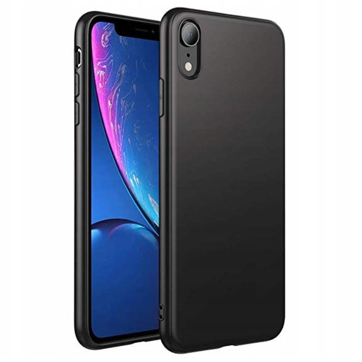 Matt Case Slim Black Ochranný Kryt pre iPhone XR