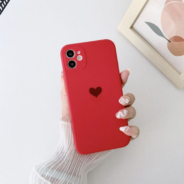 Valentine Heart Case Red Ochranný Kryt pre iPhone 11 Pro