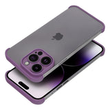 Shockproof Bumper Purple Ochranný set pre iPhone 12 Pro Max