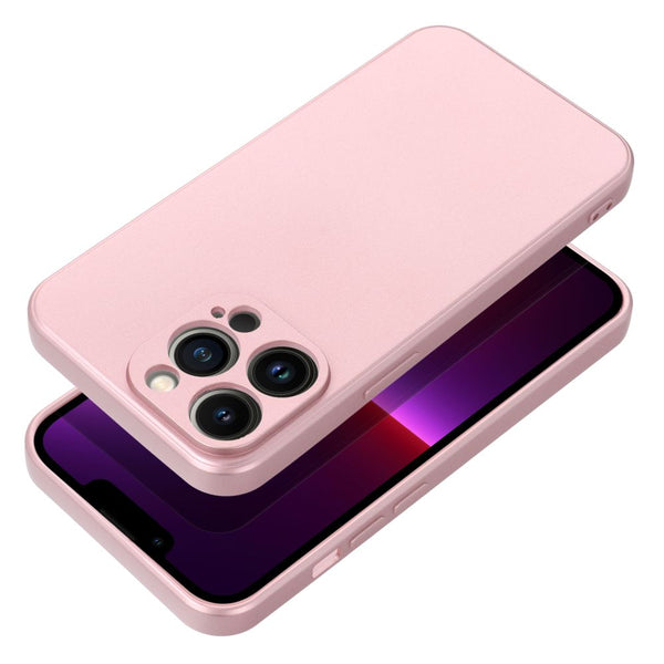 Metallic Pink Ochranný Kryt pre iPhone 14 Pro