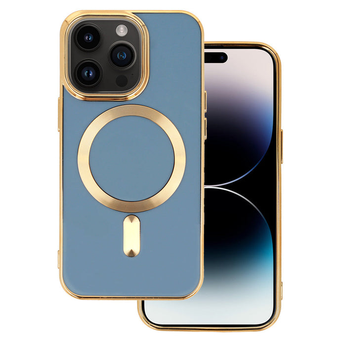 Premium MagSafe Case Blue Ochranný Kryt pre iPhone 12 Pro Max