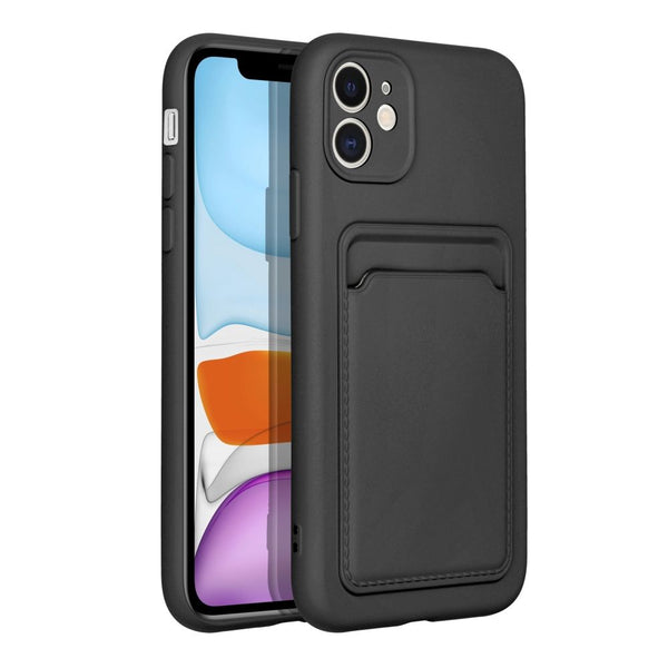 Card Air Bag Case Black Ochranný Kryt pre iPhone 11