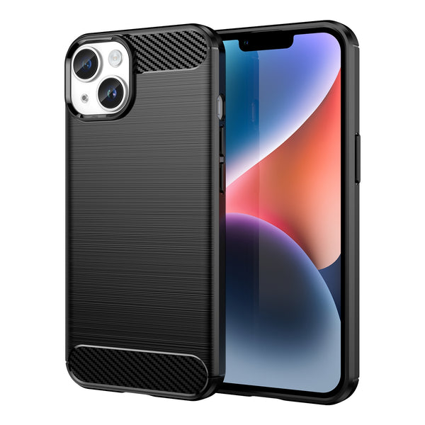 Carbon Black Ochranný Kryt pre iPhone 14