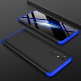 360° Full Body Case Black-Blue Sa Ochranný Kryt pre msung Galaxy S20 Plus