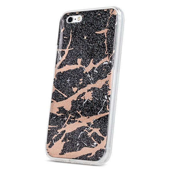 Marble Black Ochranný Kryt pre iPhone 6/6S