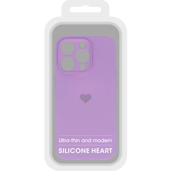 Valentine Heart Case Purple Ochranný Kryt pre iPhone 13 Pro Max